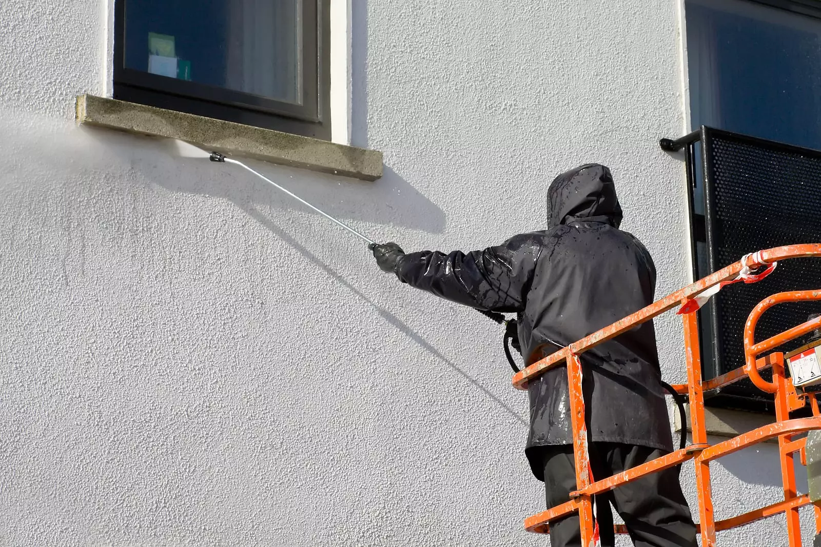 Exterior Facade Pressure Washing service in Dallas TX